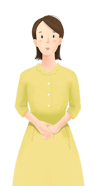 女性のイラスト